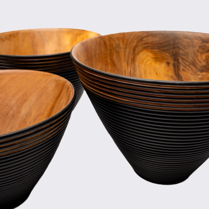 studio shoot of the set of the bowl