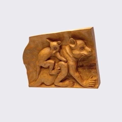 Studio shoot of the sculpture