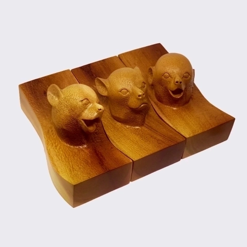 Studio shoot of the sculpture