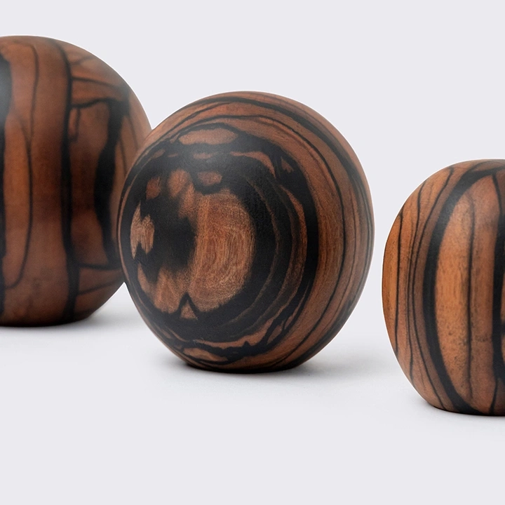 Close-up view of the paperweight's details.