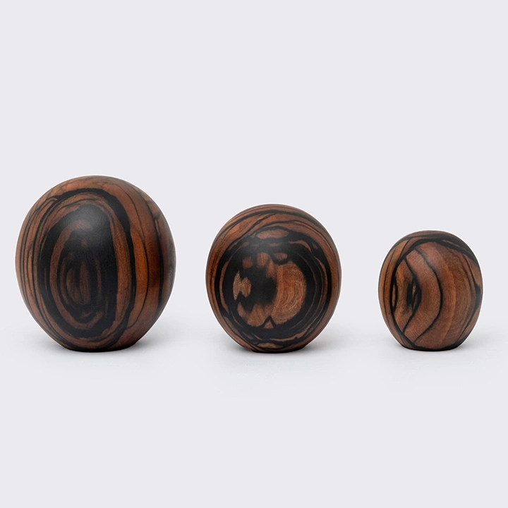 Studio shot featuring a set of paperweight