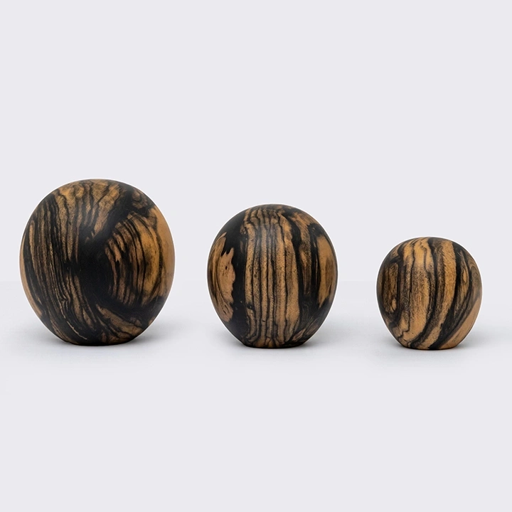 Studio shot featuring a set of paperweight