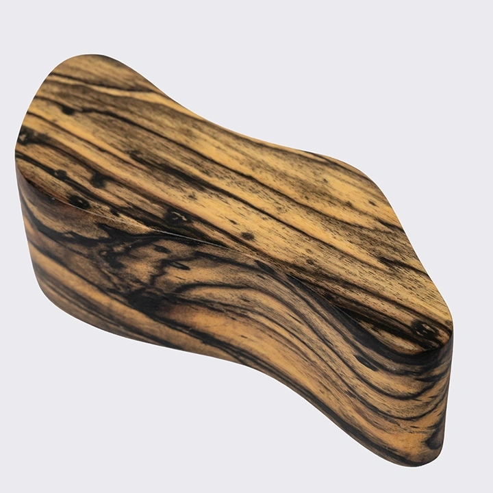 Close-up view of the paperweight's details.