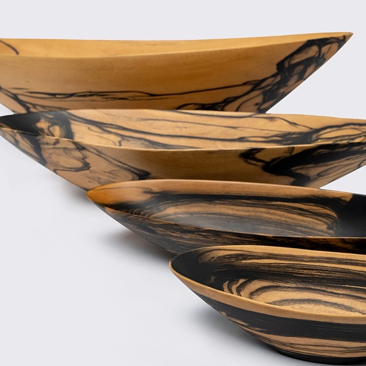 Close-up view of the bowl's details.