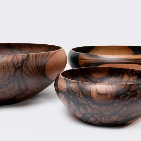 Close-up view of the bowl's details.