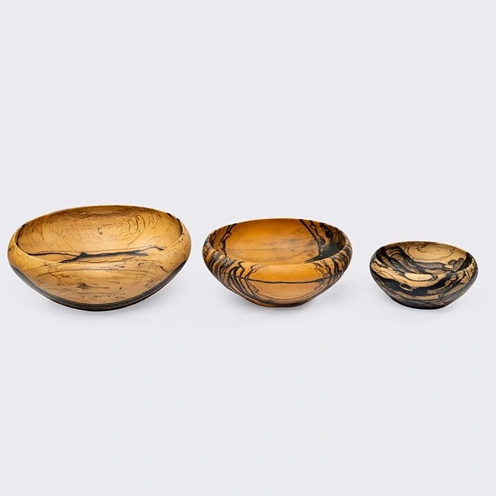 Studio shot featuring a set of bowls