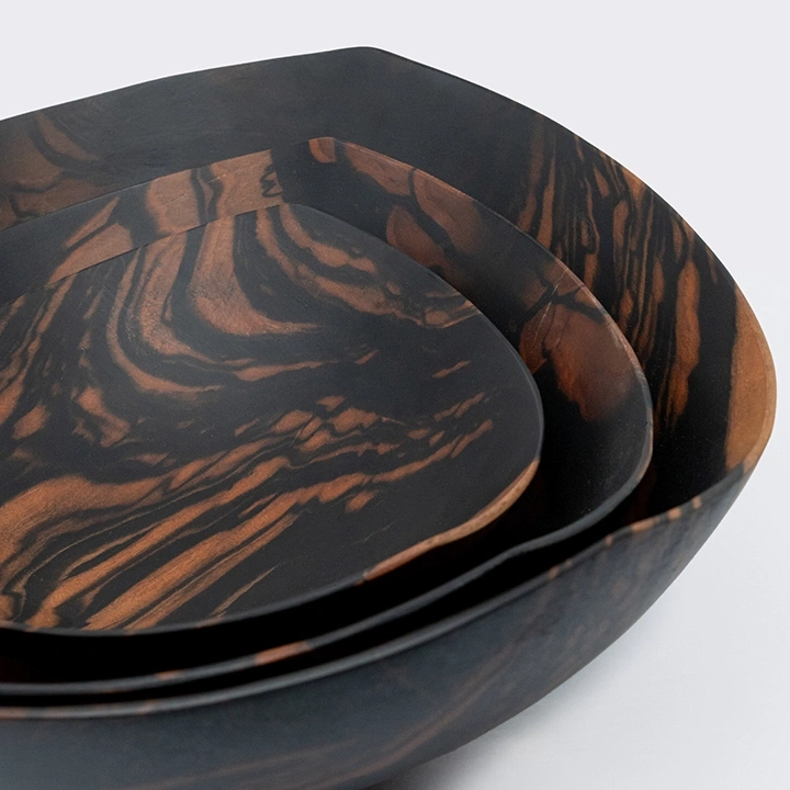 Close-up view of the bowl's details.