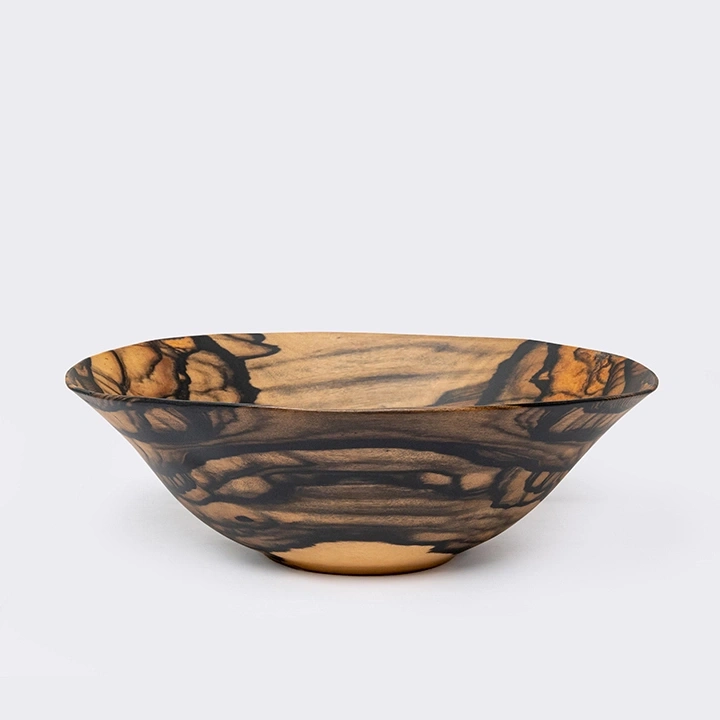 Rotating view highlighting the bowl's features.