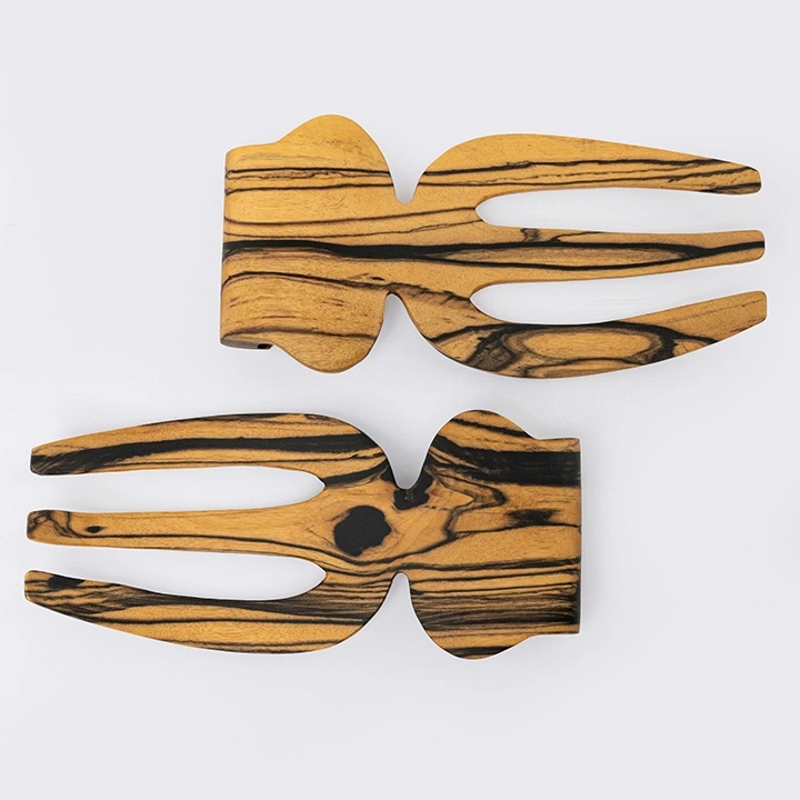 Rotating view highlighting the forks' features.