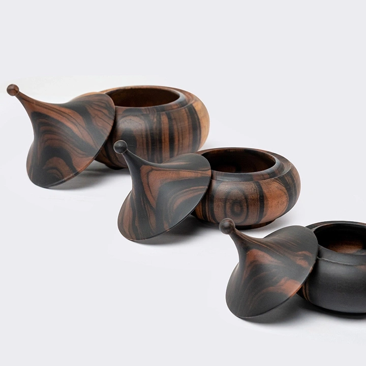 Close-up view of the box's details.