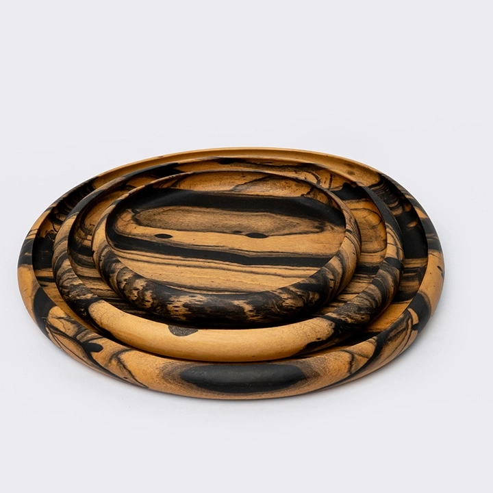 Studio shot featuring a set of plates