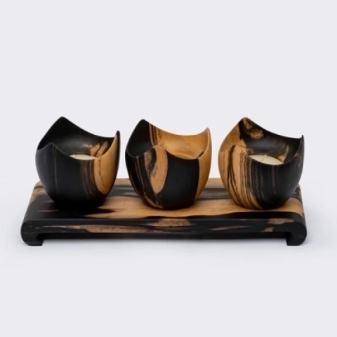 Studio shot of the candle holder