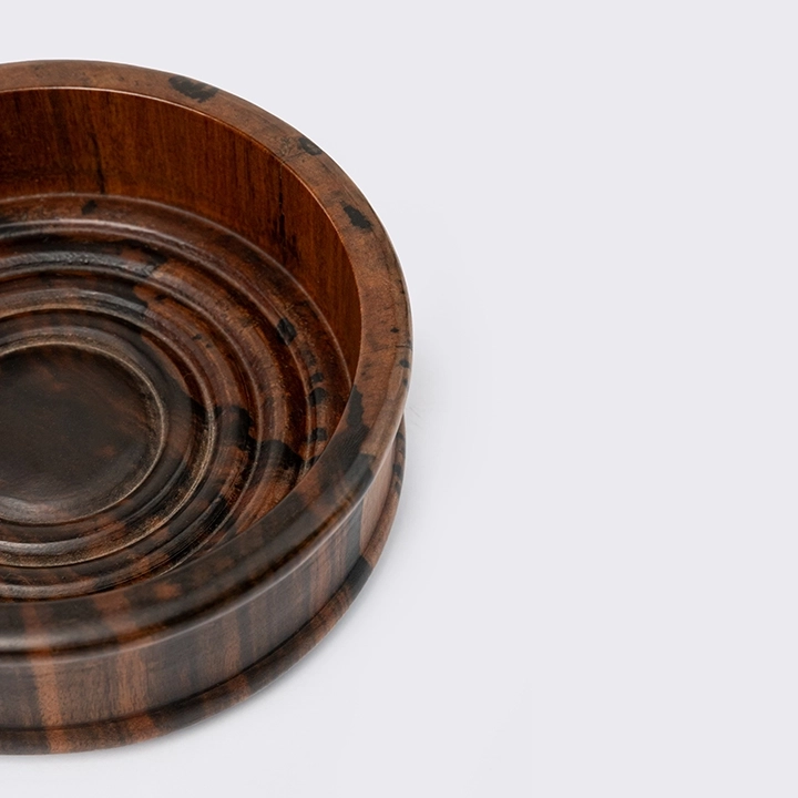 Close-up view of the coaster's details