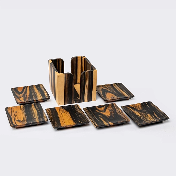 Close-up view of the coaster's details.