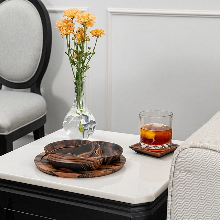 Picture in situ of the trays