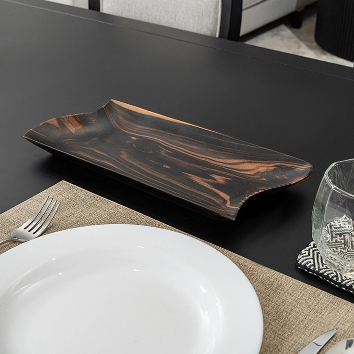 Picture in situ of the wavy platter