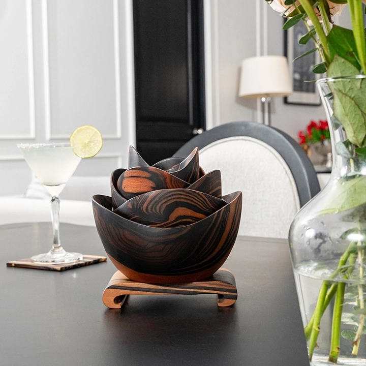 Studio  picture of the lotus bowl