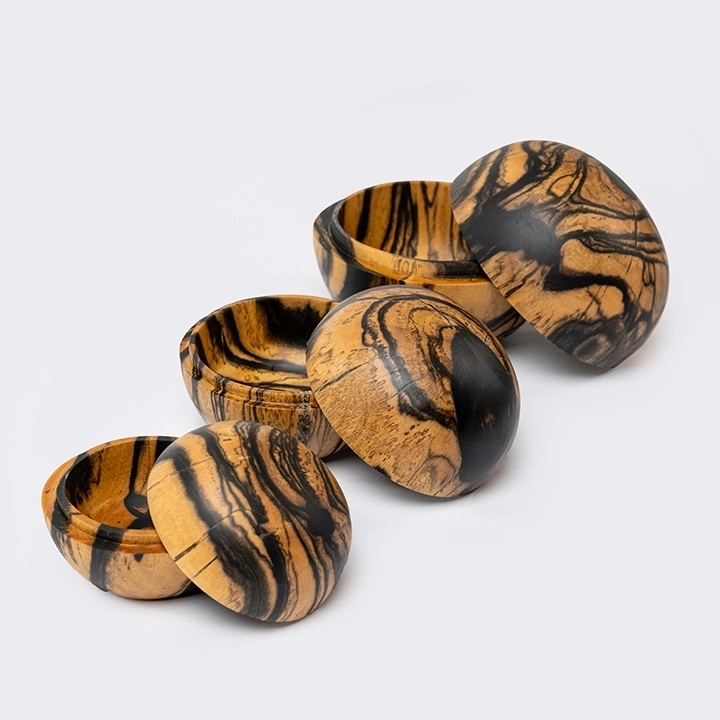 Close-up view of the box's details.