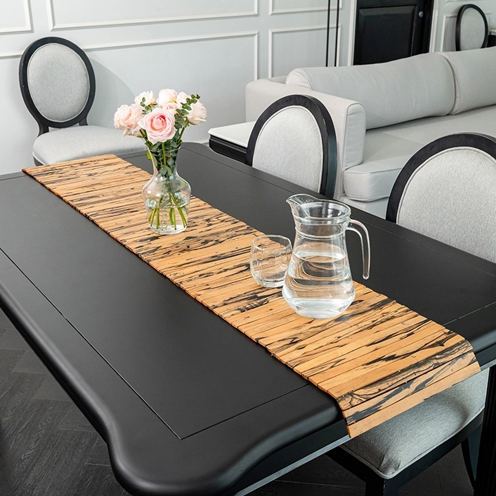 Studio picture of the Slatted Table Runner