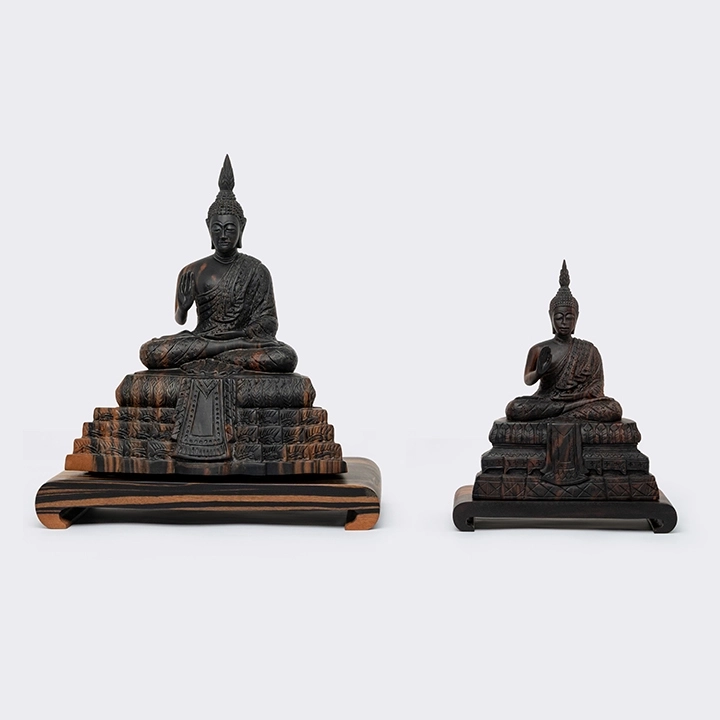 Studio picture of the Sitting Buddha set.2