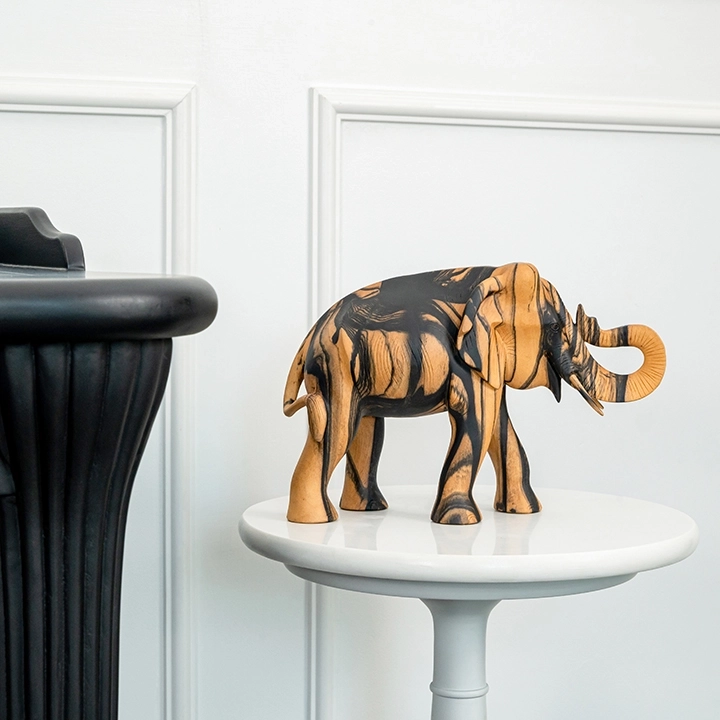 Studio shot of Tusker.