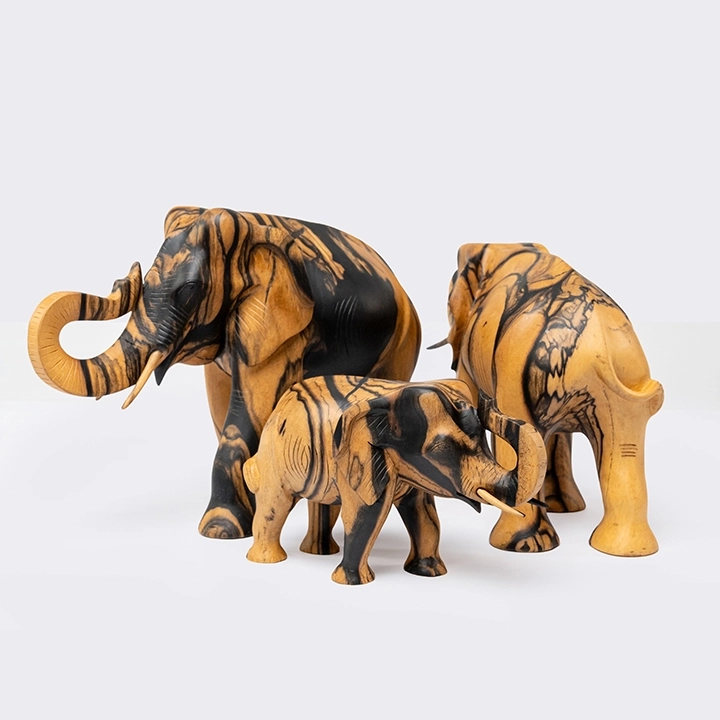 Close-up view of the Tusker's details.