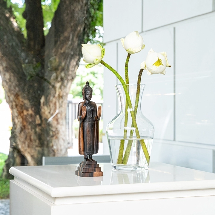 Picture in situ of the Buddha 