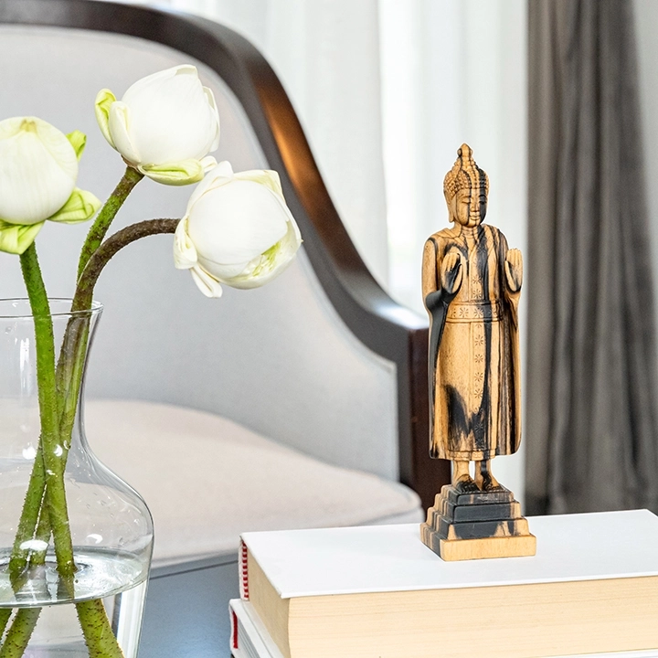 Picture in situ of the Buddha 