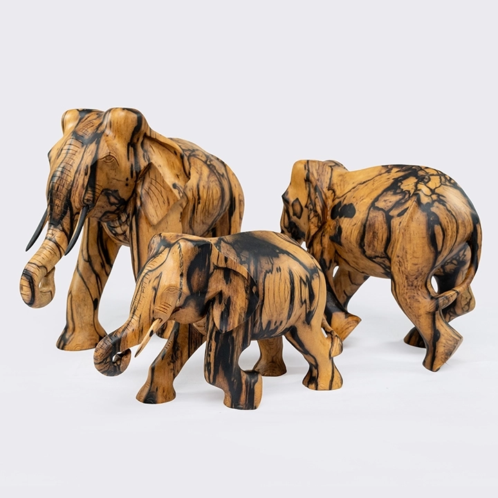 Studio shot of the Elephant sculpture