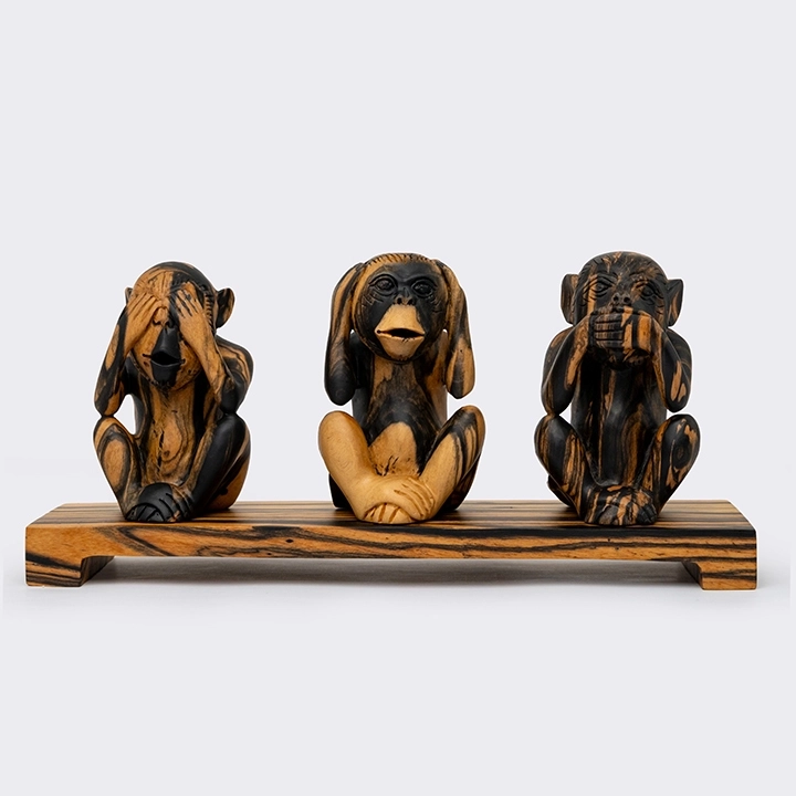 Studio picture of the Lao Monkeys