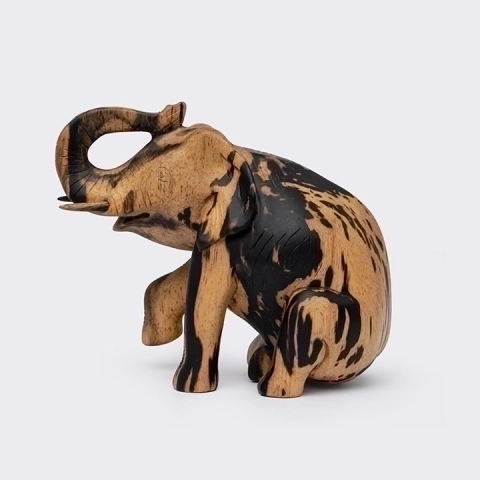 Studio shot of the Elephant sculpture