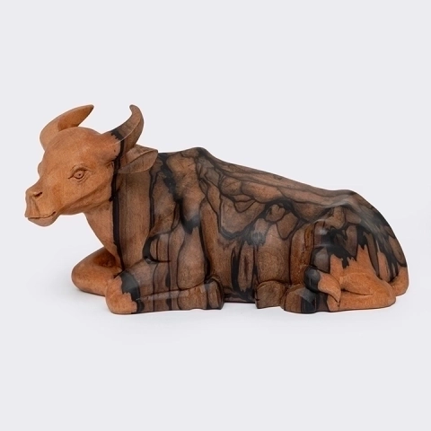 Studio picture of the Reclining Buffalo 