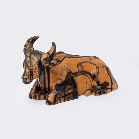 Studio picture of the Reclining Buffalo 