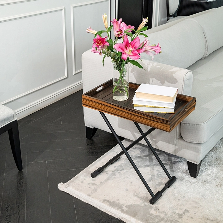 Studio picture of the Buttler's Tray with Foldable Stand 