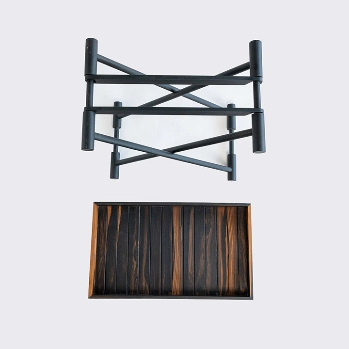 Studio picture of the Buttler's Tray with Foldable Stand 