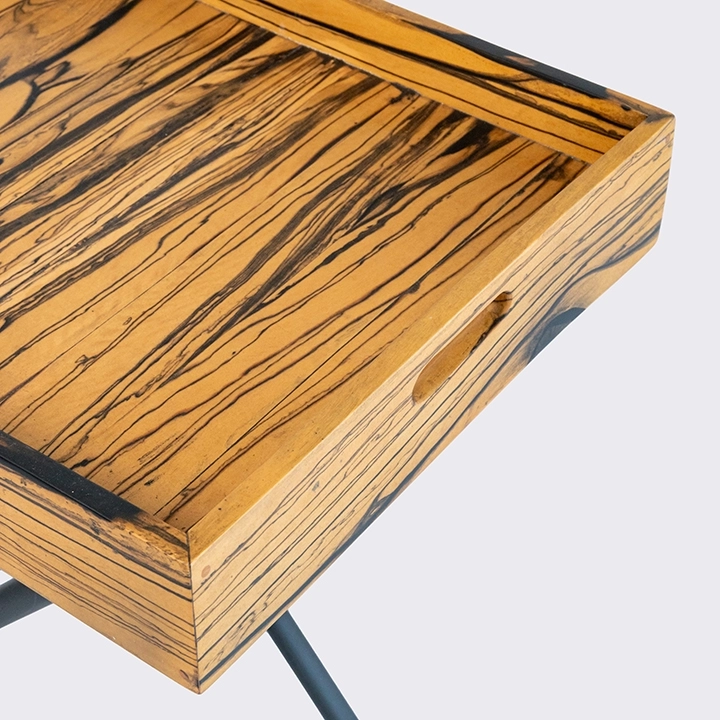 Studio picture of the Buttler's Tray with Foldable Stand 