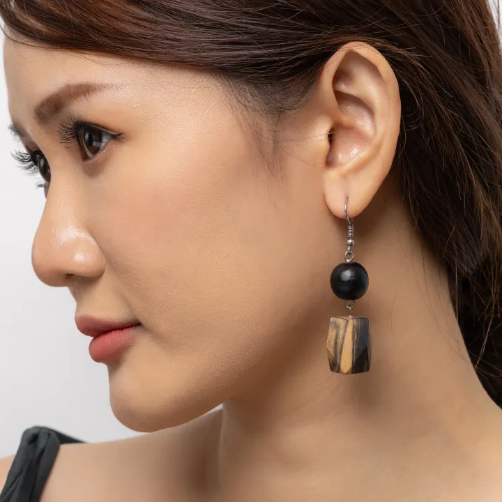 Studio shoot of the earrings