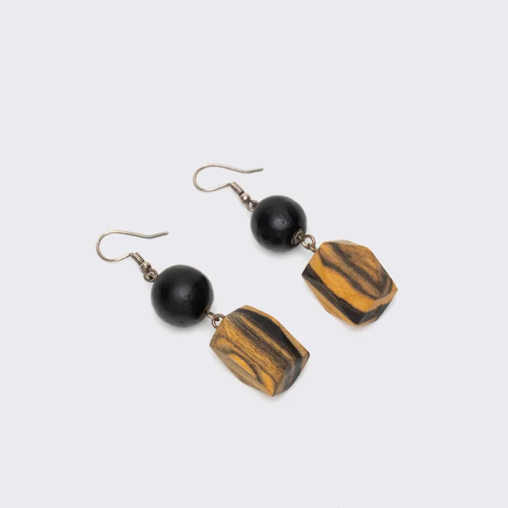 Studio shoot of the earrings