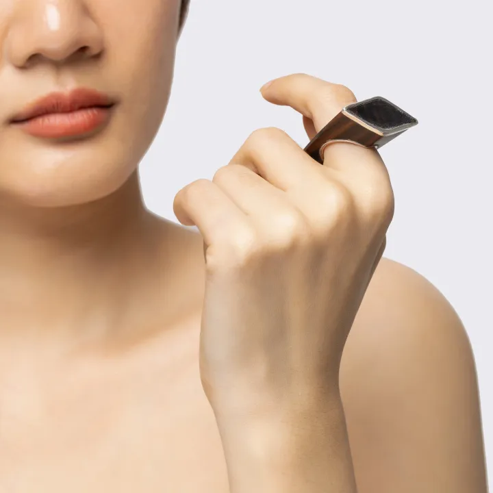 Studio shoot of the rings