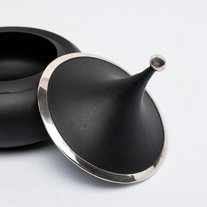 Close-up view of the box's details.