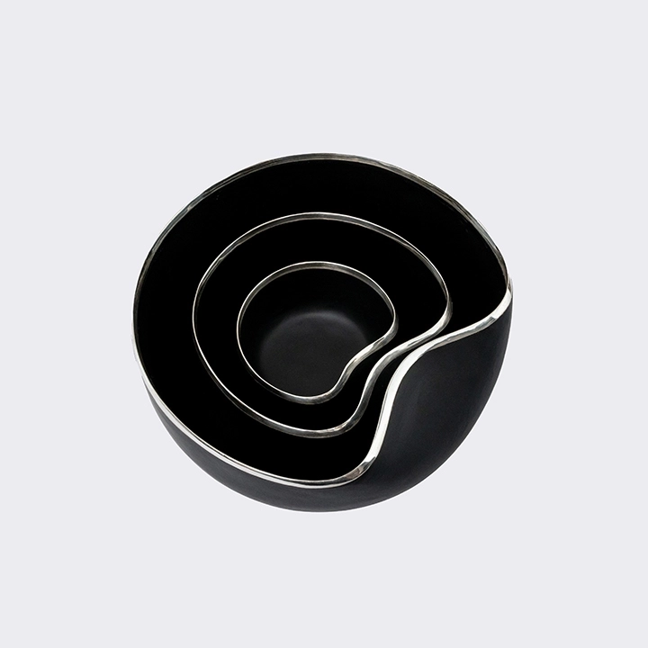 Rotating view highlighting the bowl's features.