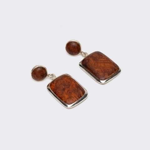 Studio shoot of the earrings