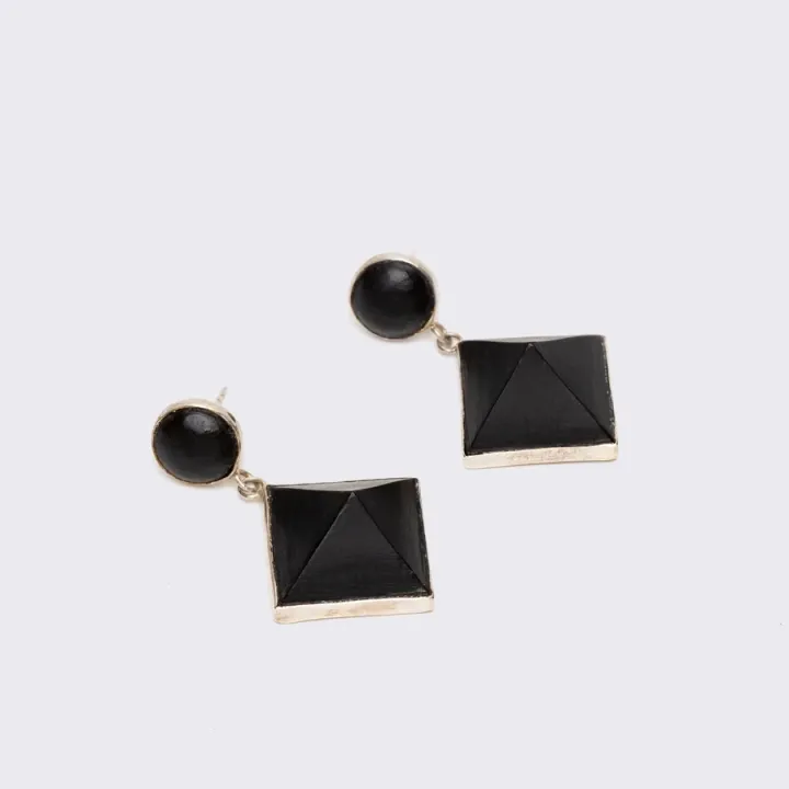 Studio shoot of the earrings 